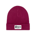 Burgundy Beanie Hat